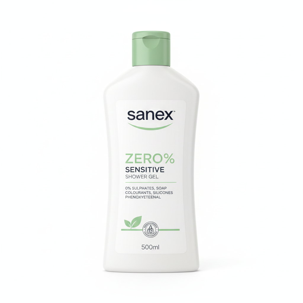 Sanex Zero Sensitive Shower Gel – 500ml